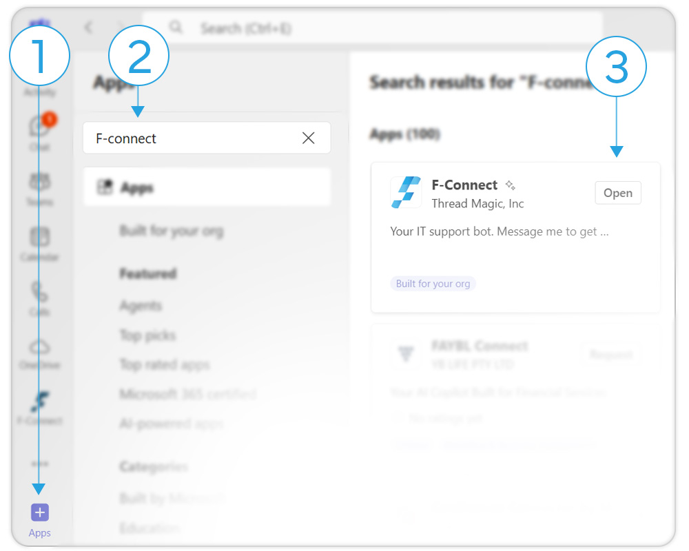 F-Connect on Teams 2