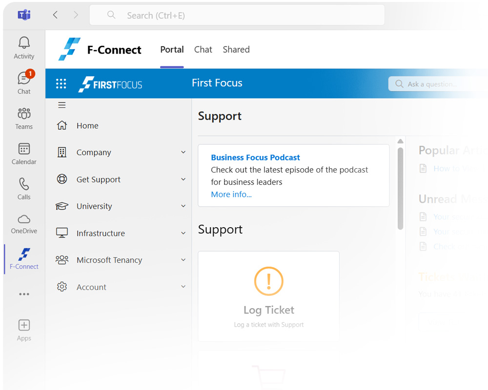 F-Connect on Teams 3